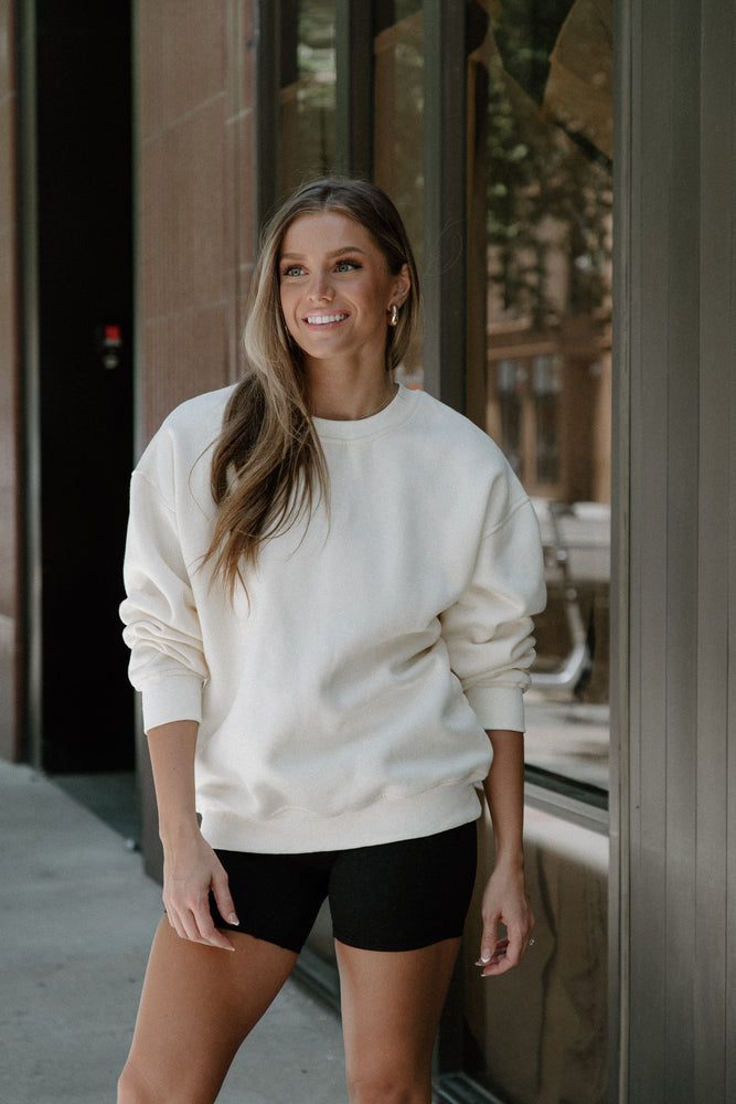 Cream Be Kind Sweatshirt