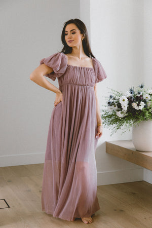 Emily Mauve Dress