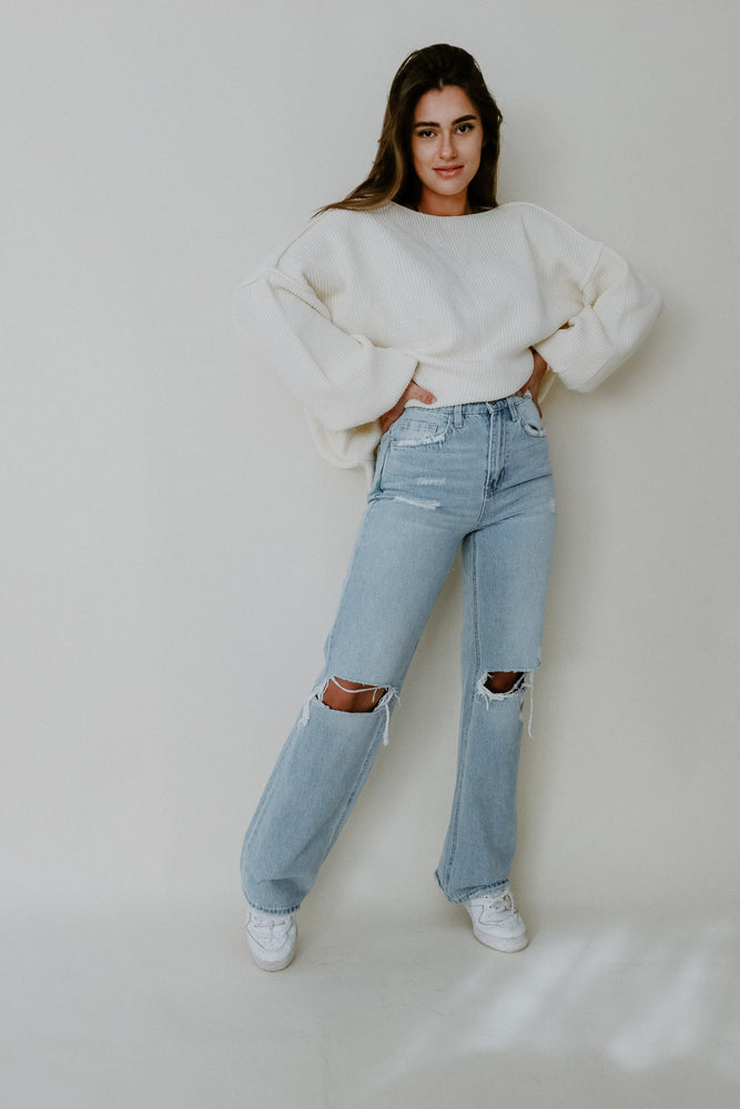 Ińdre Knit Sweater