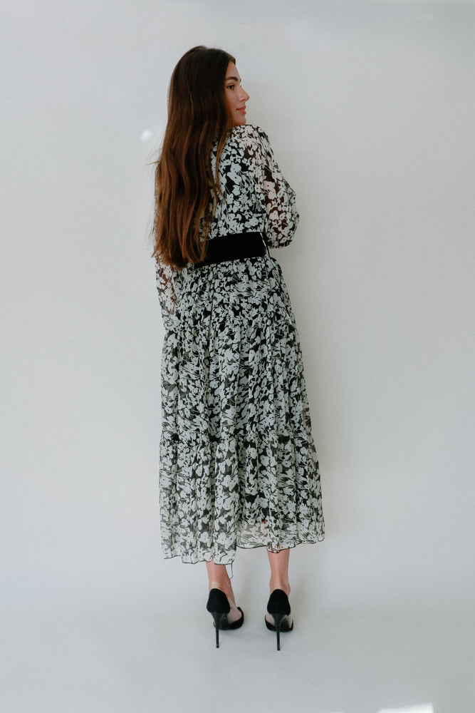 Sia Belted Maxi Dress