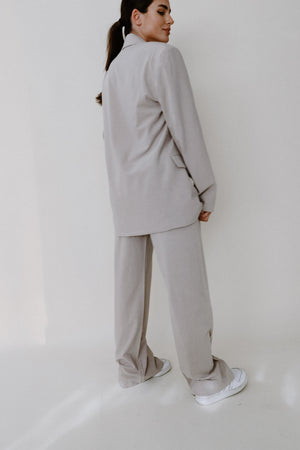 High Waist Woven Pants