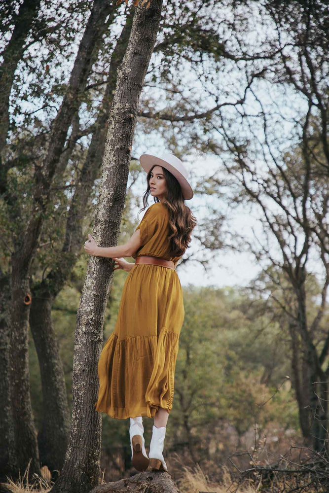 SCANDAL - Goldie Fall Dress