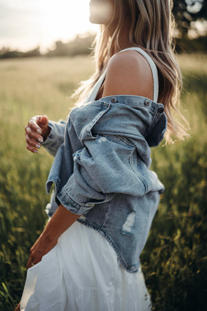 Vintage Denim Shacket