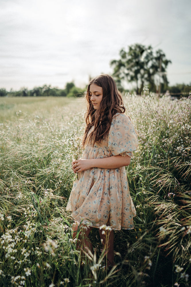 Annie Tulle Babydoll Dress