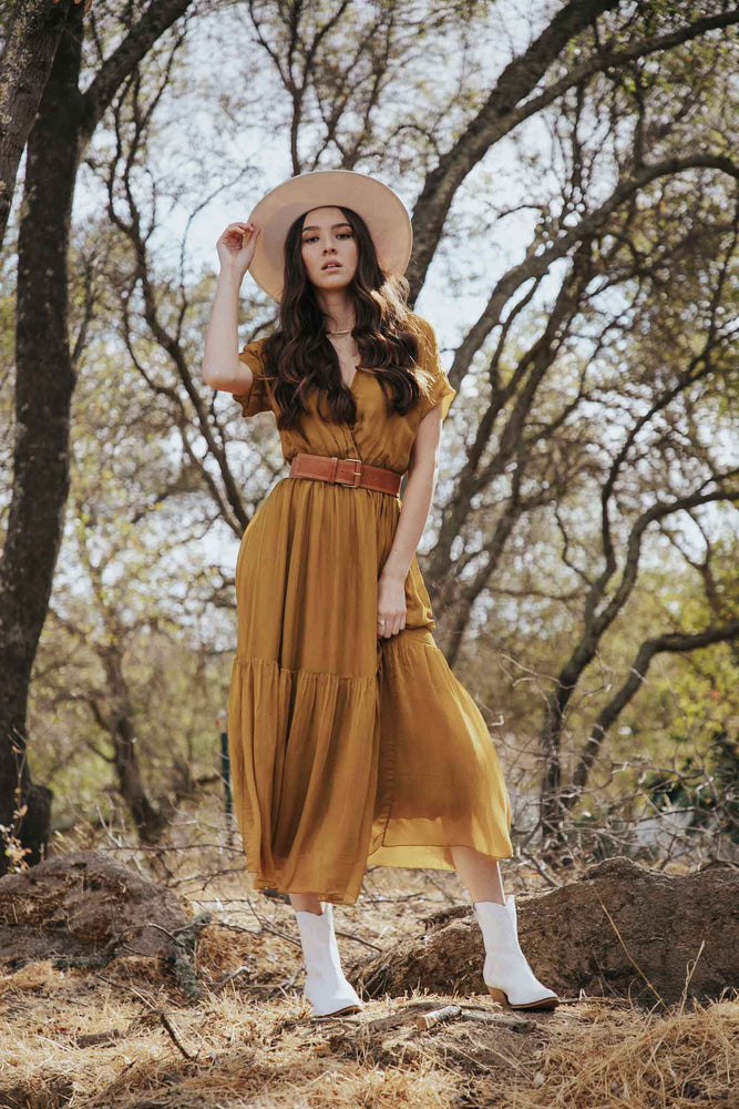 SCANDAL - Goldie Fall Dress