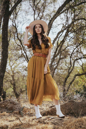SCANDAL - Goldie Fall Dress