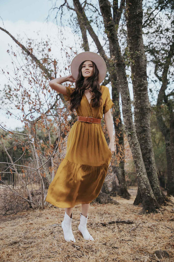 SCANDAL - Goldie Fall Dress