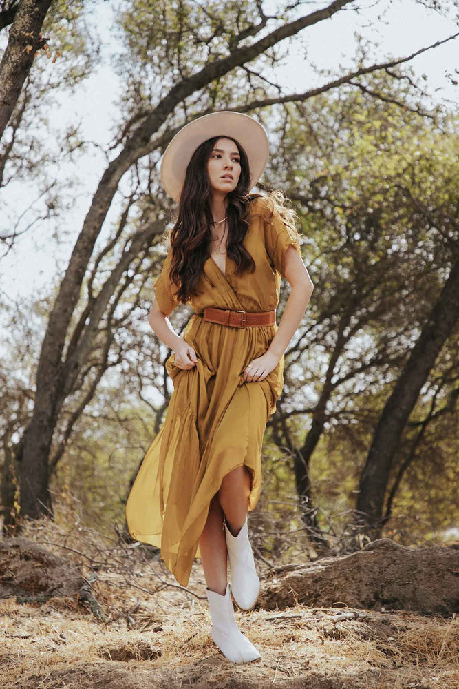 SCANDAL - Goldie Fall Dress