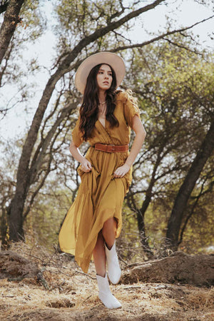 SCANDAL - Goldie Fall Dress