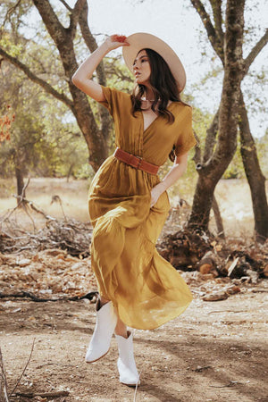 SCANDAL - Goldie Fall Dress