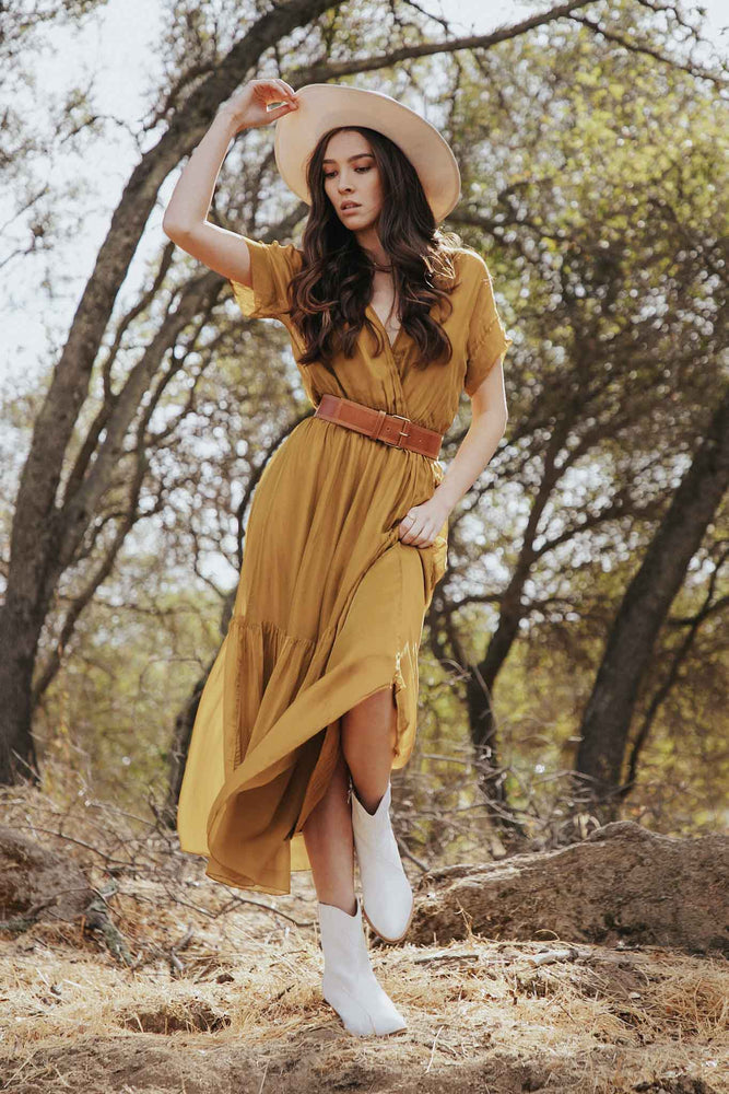 SCANDAL - Goldie Fall Dress