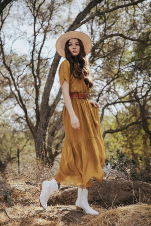 SCANDAL - Goldie Fall Dress