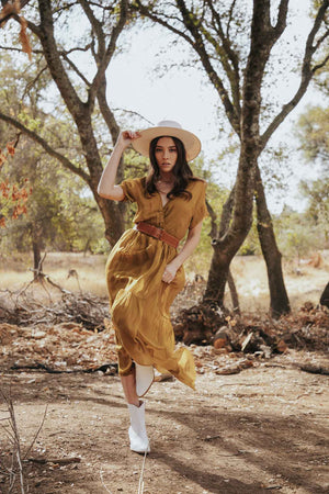 SCANDAL - Goldie Fall Dress