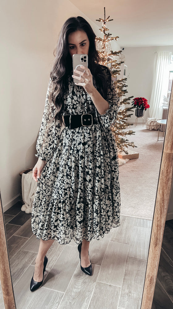 Sia Belted Maxi Dress