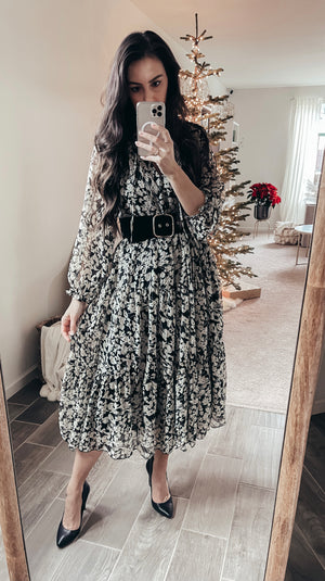 Sia Belted Maxi Dress