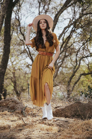 SCANDAL - Goldie Fall Dress