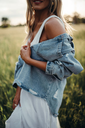 Vintage Denim Shacket