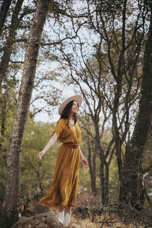 SCANDAL - Goldie Fall Dress