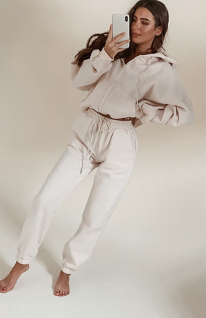 Cotton Blend Jogger Set
