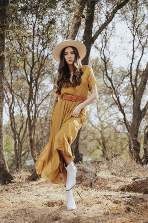 SCANDAL - Goldie Fall Dress