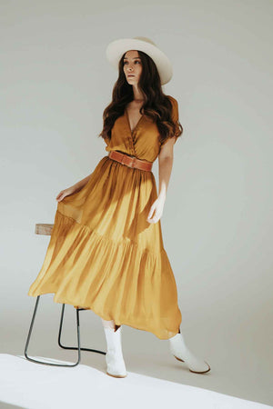 SCANDAL - Goldie Fall Dress